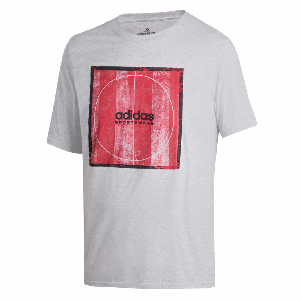 Adidas Camiseta IN7954 Cinza Poliester -2-